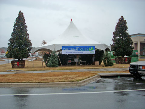 christmas tent